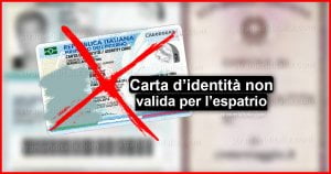 Carta d’identità non valida per l’espatrio | Stranieri d'Italia