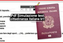 Simulazione test cittadinanza italiana b1 pdf